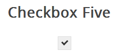 checkbox-five